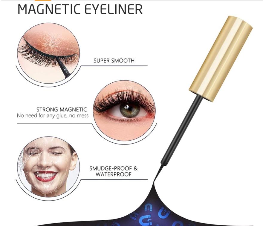 Makamit ang Walang Kahirapang Magagandang Lashes gamit ang Magnetic Eyeliner at Lashes Kit