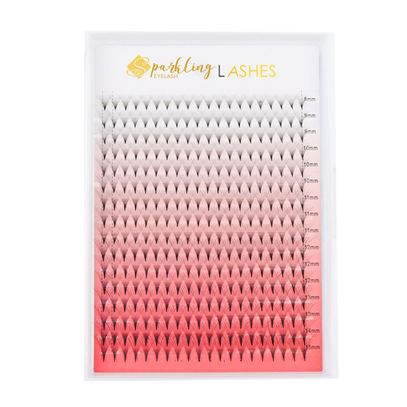 Premade Fans Katalogo ng Mga Extension ng Lash na Dami ng Cashmere