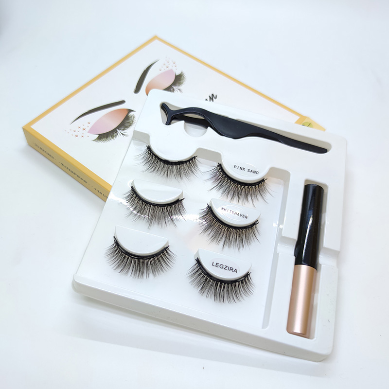 5D Magnetic Lashes na May Eyeliner Kit