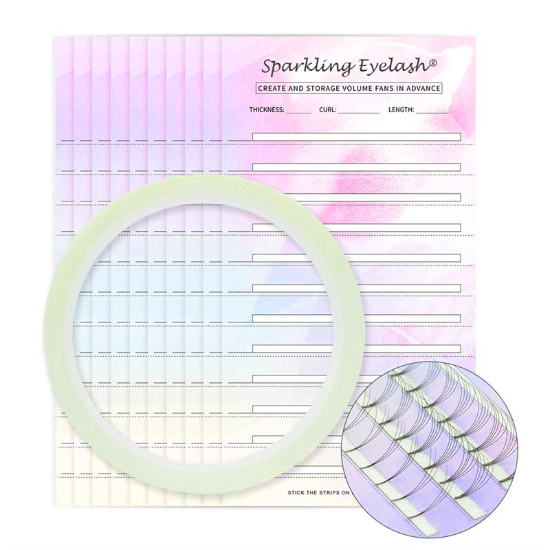 Customized na Eyelash Storage Card
