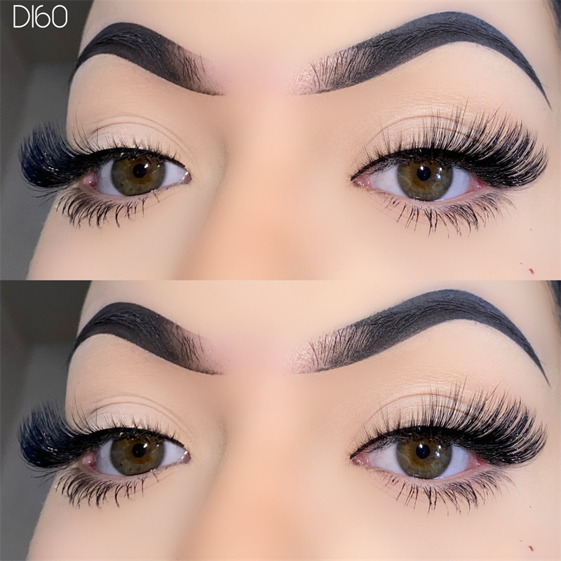 Naka-segment na Half Lashes Manga Lashes