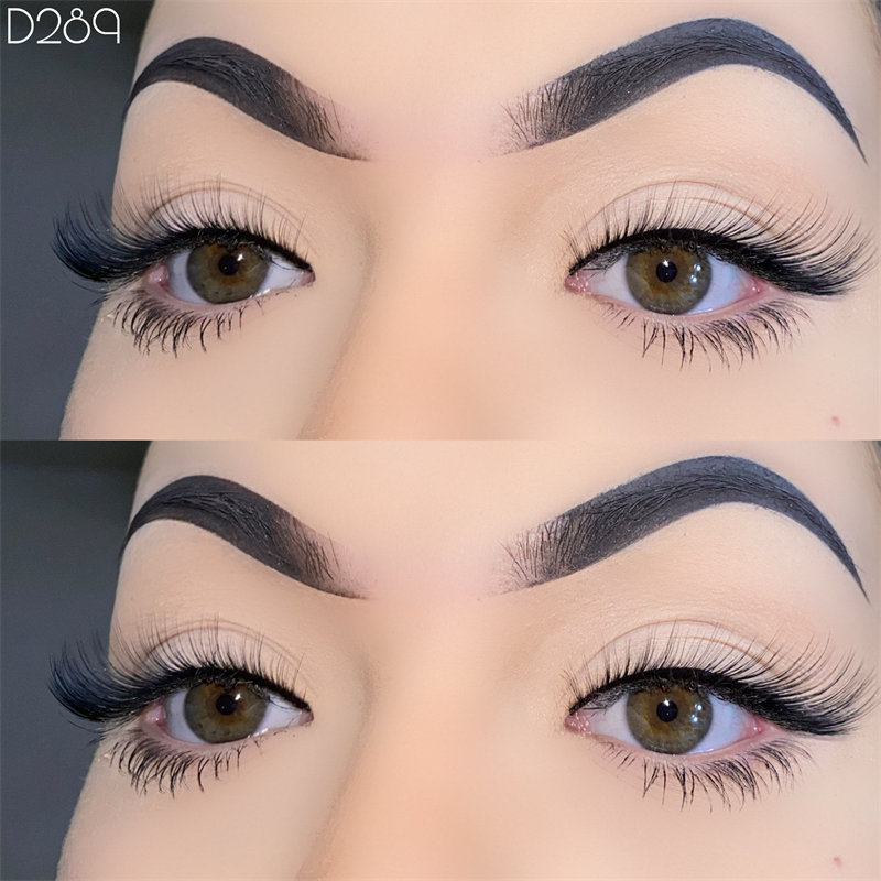 Fox Eye Lashes Maninipis na False Eyelashes Natural Look L Curl