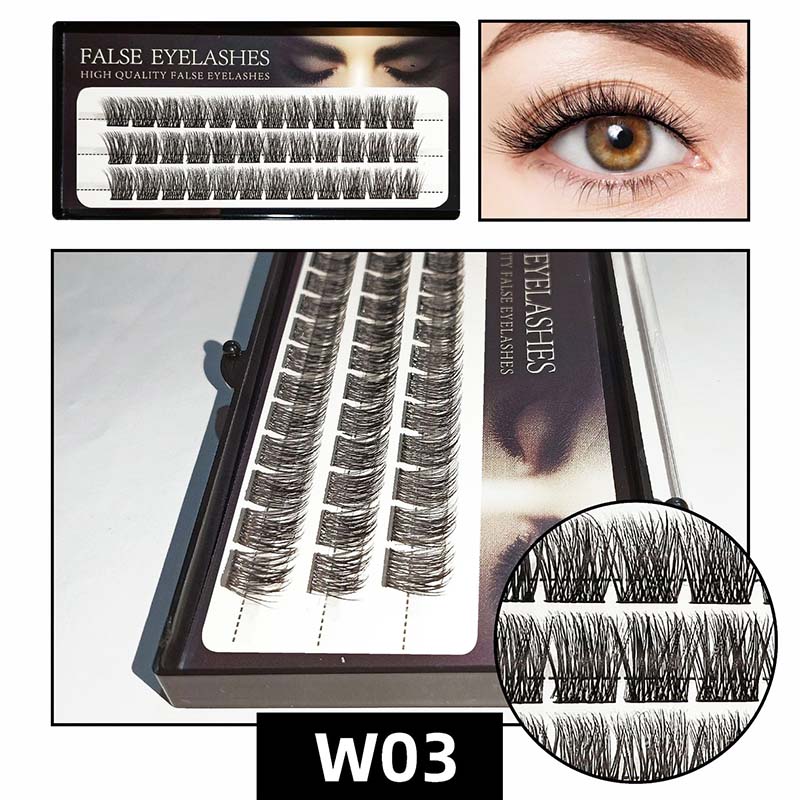 DIY Indibidwal na Fluffy Lash Cluster