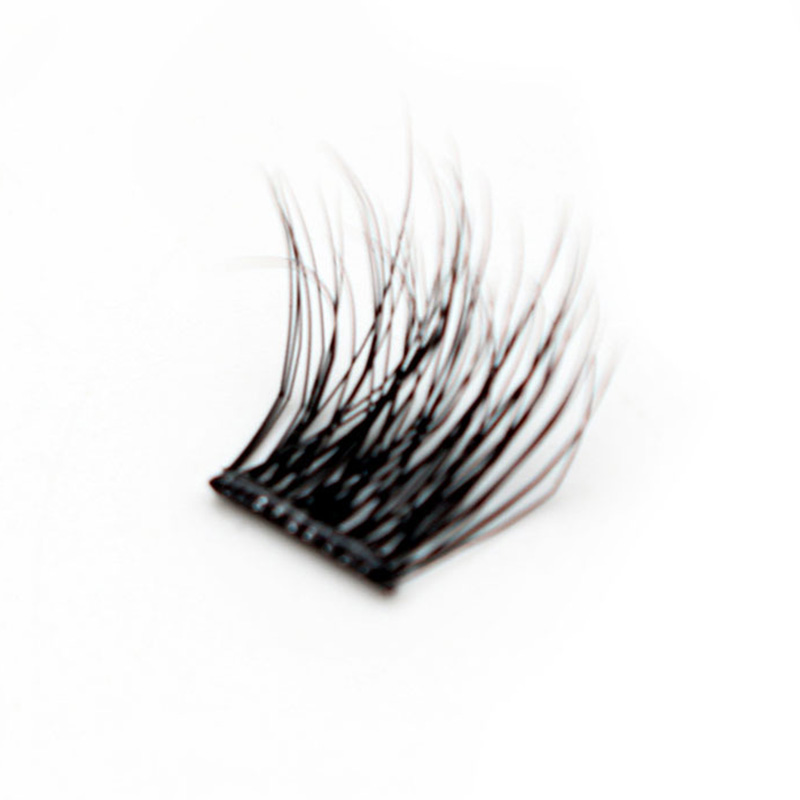 Walang pandikit c curl pindutin sa mga kumpol ng lash