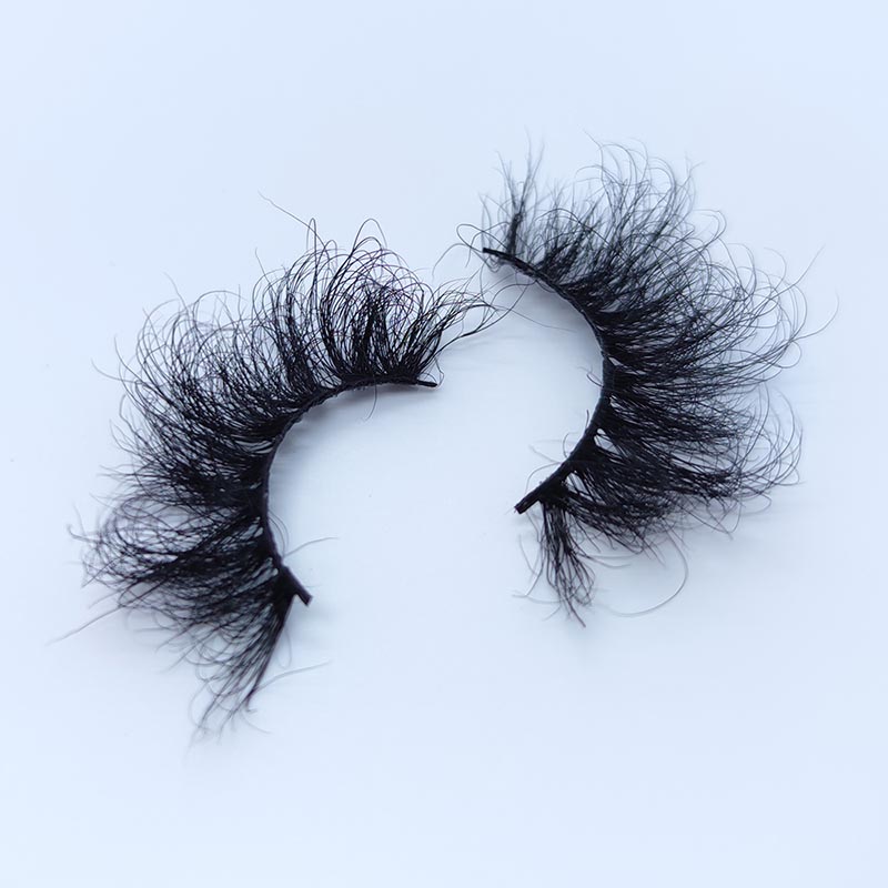 Tunay na Mink Lashes Malambot Maling Pilikmata D Kulutin Dramatic Pekeng Lashes