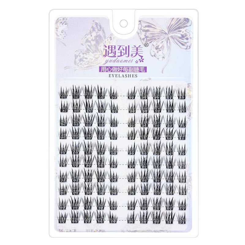 Ang self-adhesive false eyelashes DIY glue libreng solong kumpol ng kumpol