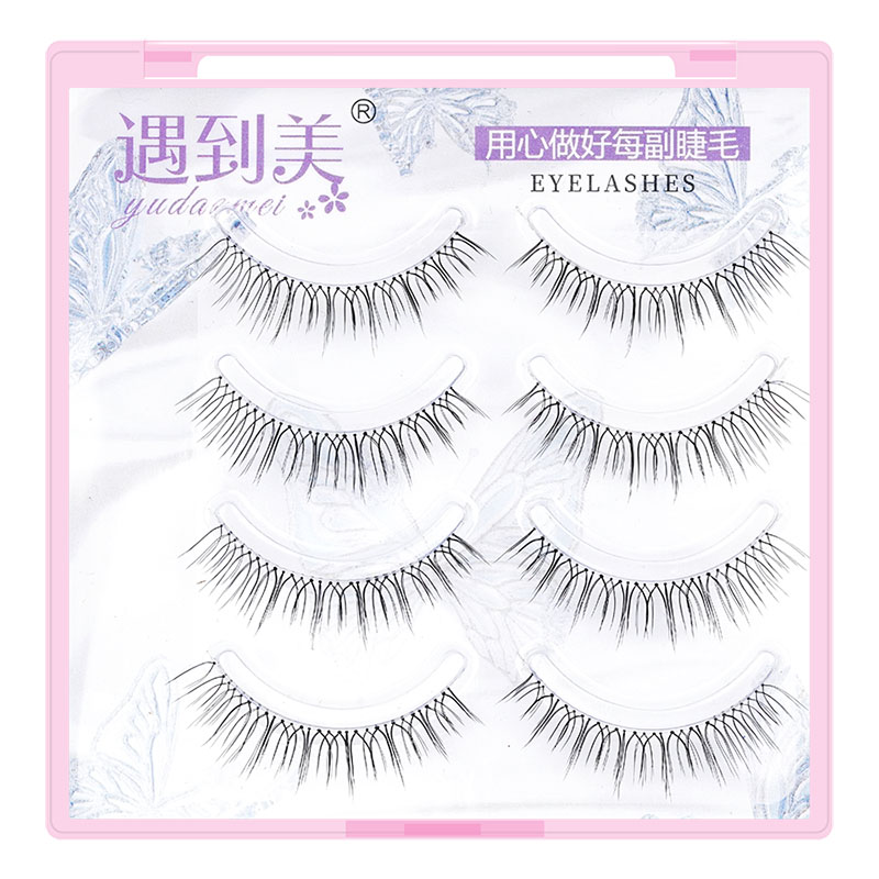 Malambot na magaan na malinaw na banda maling eyelashes AB15